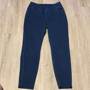 HALARA Women's Blue Denim-Like Leggings